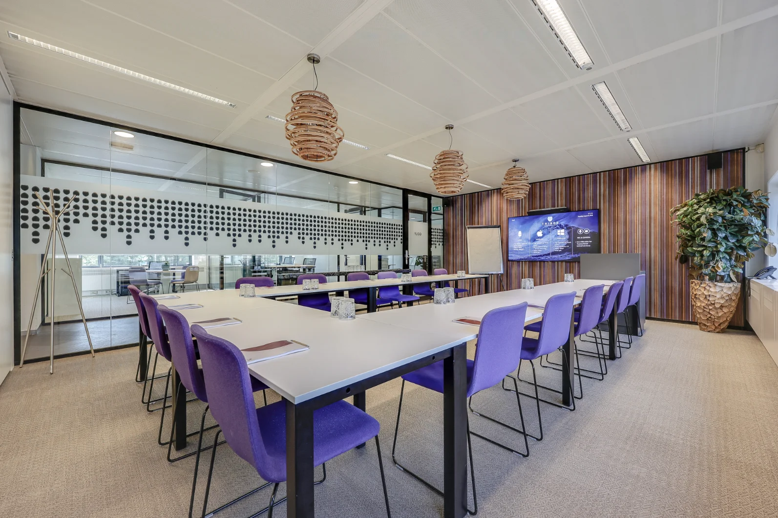 Meeting room at Tribes Amsterdam Amstel Station